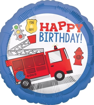 С Днем Рождения (пожарная машина)